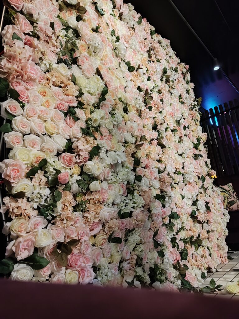 Wedding Flower Wall Hire Brisbane