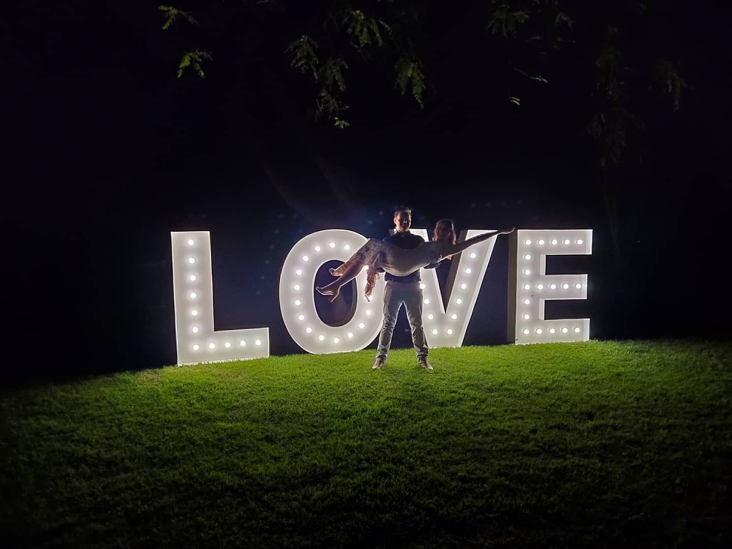 Light Up Love Hire Brisbane