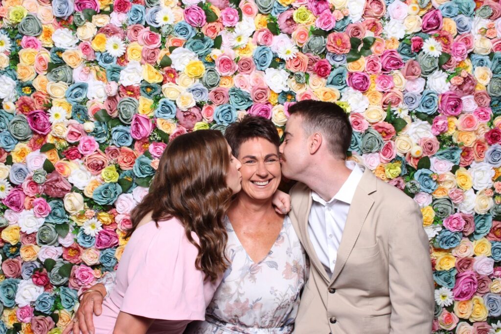 Photo Booth and Flower Wall Brisbane