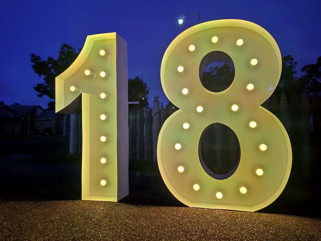 light up 18