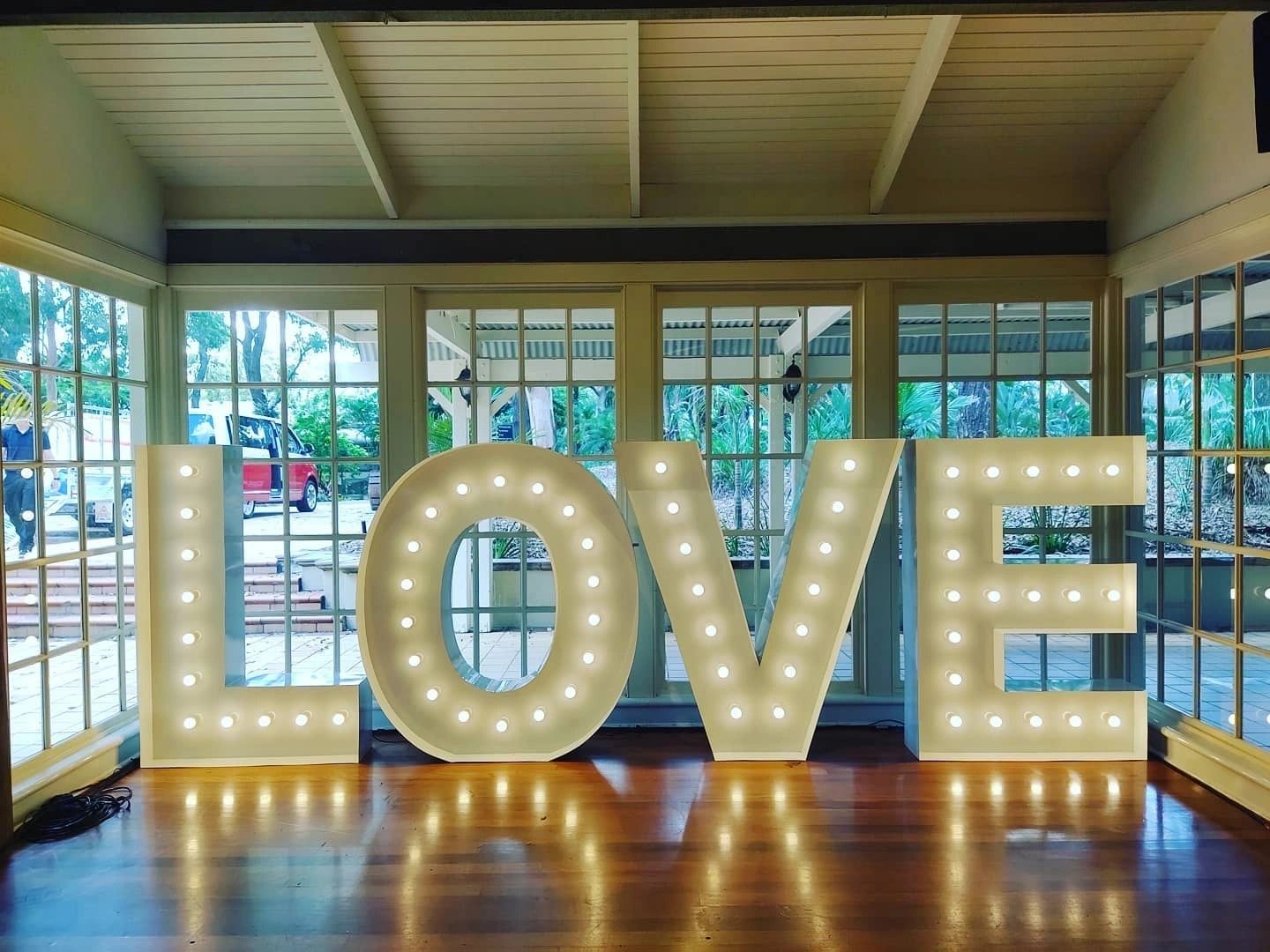 Light Up Love Hire Brisbane