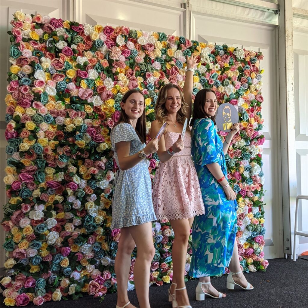 flower wall rental brisbane