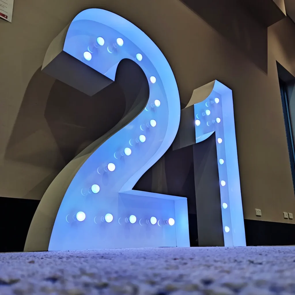 light up 21 hire brisbane