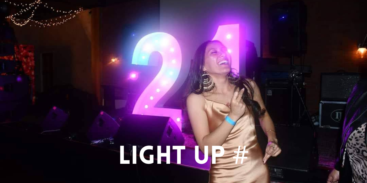 light up numbers brisbane